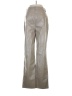 PacSun 100% Polyurethane Metallic Silver Tan Casual Pants Size 28 waist - photo 2