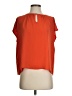 Ann Taylor 100% Polyester Orange Short Sleeve Blouse Size XS - photo 1