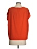 Ann Taylor 100% Polyester Orange Short Sleeve Blouse Size XS - photo 2