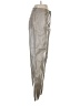 PacSun 100% Polyurethane Metallic Silver Tan Casual Pants Size 28 waist - photo 4