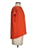 Ann Taylor 100% Polyester Orange Short Sleeve Blouse Size XS - photo 4