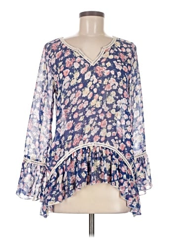 Living Doll 3/4 Sleeve Blouse (view 1)