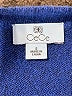 CeCe Solid Blue Pullover Sweater Size S - photo 7