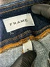 FRAME Chevron-herringbone Black Jeans Size 0 - photo 7
