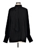 Unbranded 100% Polyester Black Long Sleeve Blouse Size L - photo 1
