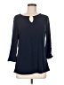 Daisy Fuentes Blue 3/4 Sleeve Blouse Size M - photo 1