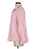 Automet Checkered-gingham Pink Long Sleeve Button-Down Shirt Size S - photo 5