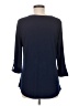 Daisy Fuentes Blue 3/4 Sleeve Blouse Size M - photo 2