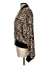 ATM 100% Silk Animal Print Gold Black Jacket Size L - photo 5