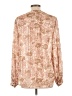 Chico's Paisley Tan Long Sleeve Blouse Size Lg (2) - photo 2