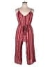 Mi ami 100% Rayon Paisley Red Jumpsuit Size XL - photo 1