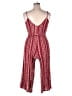 Mi ami 100% Rayon Paisley Red Jumpsuit Size XL - photo 2