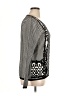 Sioni Houndstooth Black Pullover Sweater Size XL - photo 4