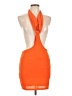 SALTY Orange Cocktail Dress Size L - photo 1