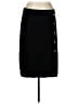 Talbots Solid Black Formal Skirt Size 12 - photo 1