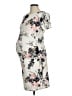 Pink Blush Gray Ivory Cocktail Dress Size M (estimated) - photo 1