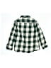 Crewcuts 100% Cotton Checkered-gingham Green Long Sleeve Button-Down Shirt Size 4 - 5 - photo 2