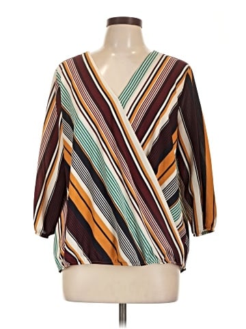 Apt. 9 3/4 Sleeve Blouse (view 1)