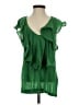 Ali Ro Green Sleeveless Blouse Size 2 - photo 1