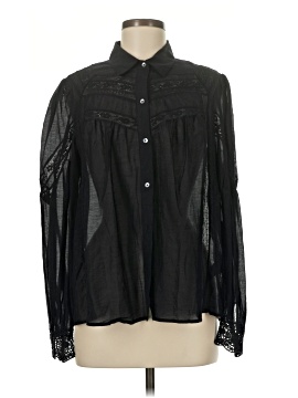 7 For All Mankind Long Sleeve Blouse