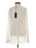Falcon & Bloom Ivory Long Sleeve Blouse Size S - photo 2