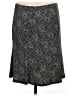 Express Polka Dots Gray Casual Skirt Size M - photo 2
