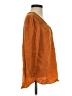 Daniel Rainn 100% Rayon Orange 3/4 Sleeve Blouse Size S - photo 4