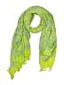 Blue Hand 100% Rayon Green Scarf One size - photo 1