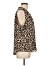 Vince Camuto 100% Polyester Animal Print Brown Sleeveless Blouse Size L - photo 4