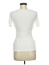 BKE 100% Polyester Ivory Short Sleeve Top Size M - photo 2
