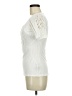 BKE 100% Polyester Ivory Short Sleeve Top Size M - photo 5