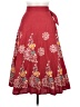 Unbranded Paisley Red Casual Skirt One size - photo 1