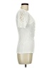 BKE 100% Polyester Ivory Short Sleeve Top Size M - photo 4