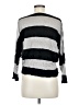 Assorted Brands Stripes Gray 3/4 Sleeve Blouse Size M - photo 2