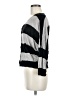 Assorted Brands Stripes Gray 3/4 Sleeve Blouse Size M - photo 5