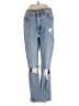 Mother Hearts Blue Jeans Size 26 waist - photo 1