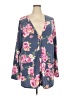 Agnes & Dora Blue Cardigan Size 2X - photo 1