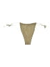 Beach Bunny Tweed Gold Swimsuit Bottoms Size M - photo 1