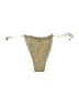 Beach Bunny Tweed Gold Swimsuit Bottoms Size M - photo 2