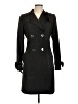 Tahari Black Trenchcoat Size L (estimated) - photo 1