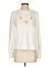 Ann Taylor LOFT Hearts Ivory Sweatshirt Size XS - photo 1