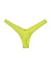 Beach Bunny Solid Yellow Swimsuit Bottoms Size M - photo 2