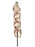 Dee Elly Floral Ivory Cocktail Dress Size M (estimated) - photo 4