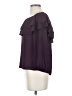 A'gaci 100% Polyester Purple 3/4 Sleeve Blouse Size S - photo 5