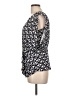 Laundry by Shelli Segal Blue Sleeveless Blouse Size L - photo 5
