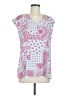 Andree by UNIT Pink Short Sleeve Blouse Size M - photo 1