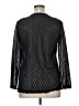 Logo Layers Black Long Sleeve Blouse Size XL - photo 2