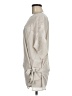 Gold Hawk 100% Silk Ivory 3/4 Sleeve Silk Top Size M - photo 5