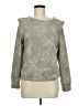 Zoe + Phoebe Gray Long Sleeve Blouse Size M - photo 1