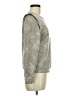 Zoe + Phoebe Gray Long Sleeve Blouse Size M - photo 4